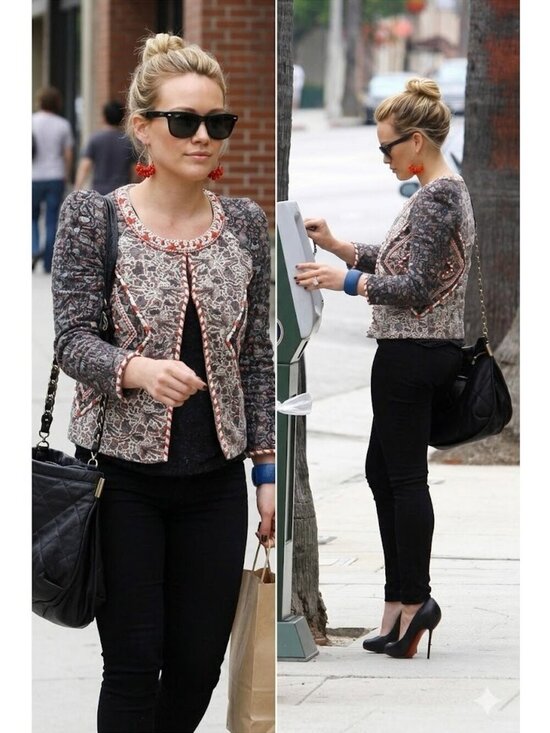 Isabel Marant Jackets & Blazers - ISABEL MARANT No 1501 Beaded Jacket Floral Liberty Embellished Women  SZ 2